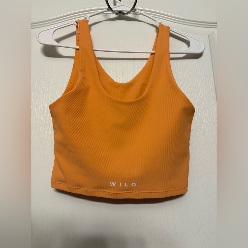 Wilo Ruched Sports Bra NWOT - Picture 5 of 8
